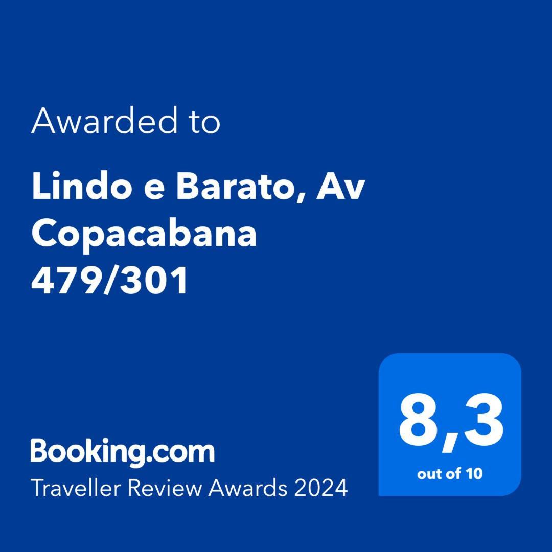 Lindo E Barato, Av Copacabana 479/301 Rio de Janeiro Exteriör bild